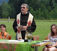 Gottesdienst unter freiem Himmel